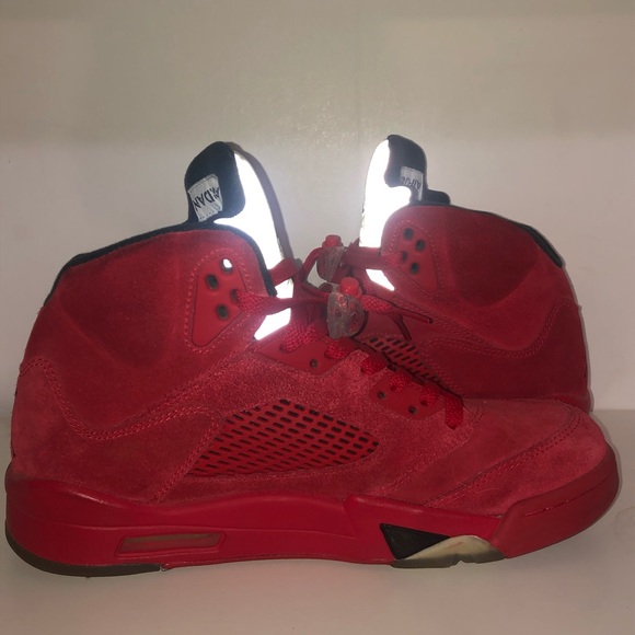 jordans 5s red